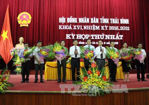 Thái Bình, Bình Định bầu các chức danh lãnh đạo chủ chốt ảnh 1